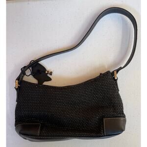 Liz Claiborne Small Black Purse with Shoulder Strap